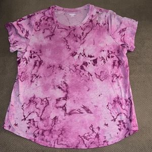 NWT Purple tie dye old navy t shirt